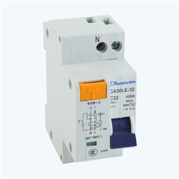 常安CA30LE系列微型断路器低压电器家用漏电保护小型空气开关