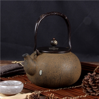 五金优选 佛门铁壶铸铁泡茶专用烧水壶电陶炉煮茶器铁茶壶煮水壶