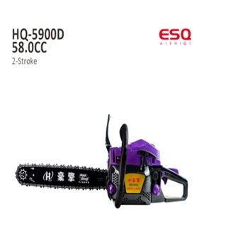 专业的新设计汽油CE 58.0 cc汽油链锯链锯hq - 5900 d花园机器