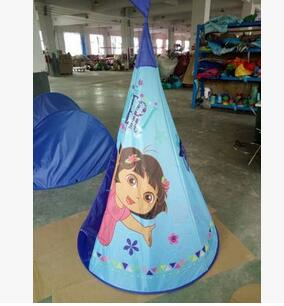 便携式印第安儿童帐篷明星孩子同款童话游戏屋客厅玩具屋 三角帐
