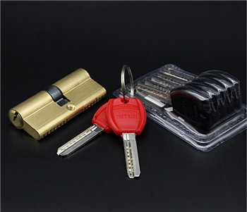 锁芯 防盗门全铜锁芯通用型防盗锁芯锁具