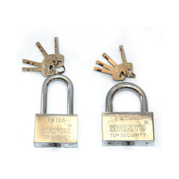 四方锁仿钢锁防盗挂锁大门锁互开锁/锁头叶片锁钥匙
