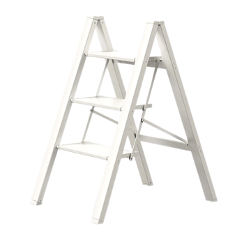 格美居小梯子家用折叠人字梯多功能加厚铝合金花架梯置物架