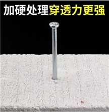 批发定制建筑木工用镀锌高强度钢钉木板钉圆头钉子铁钉水泥钉圆钉